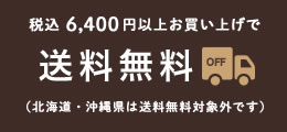 6,400以上送料無料